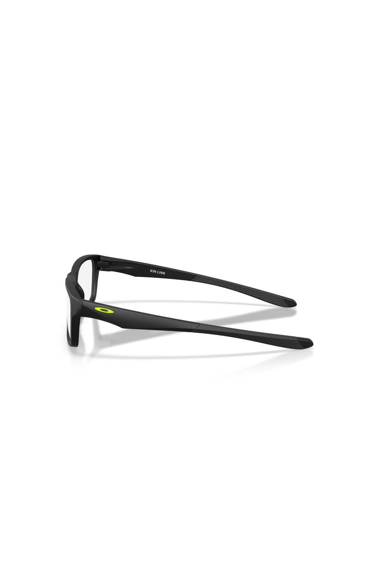 Oakley 51mm Rectangle optical glasses, Alternate, color, Black