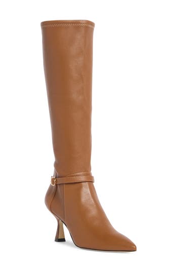 Stuart Weitzman Lori Knee High Boot In Brown