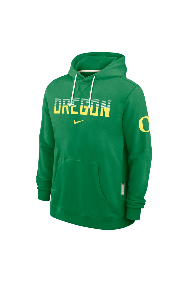 Men's Nike Green Oregon Ducks 2026 Sideline Standard Issue Dri-FIT Hoodie, Alternate, color, Green