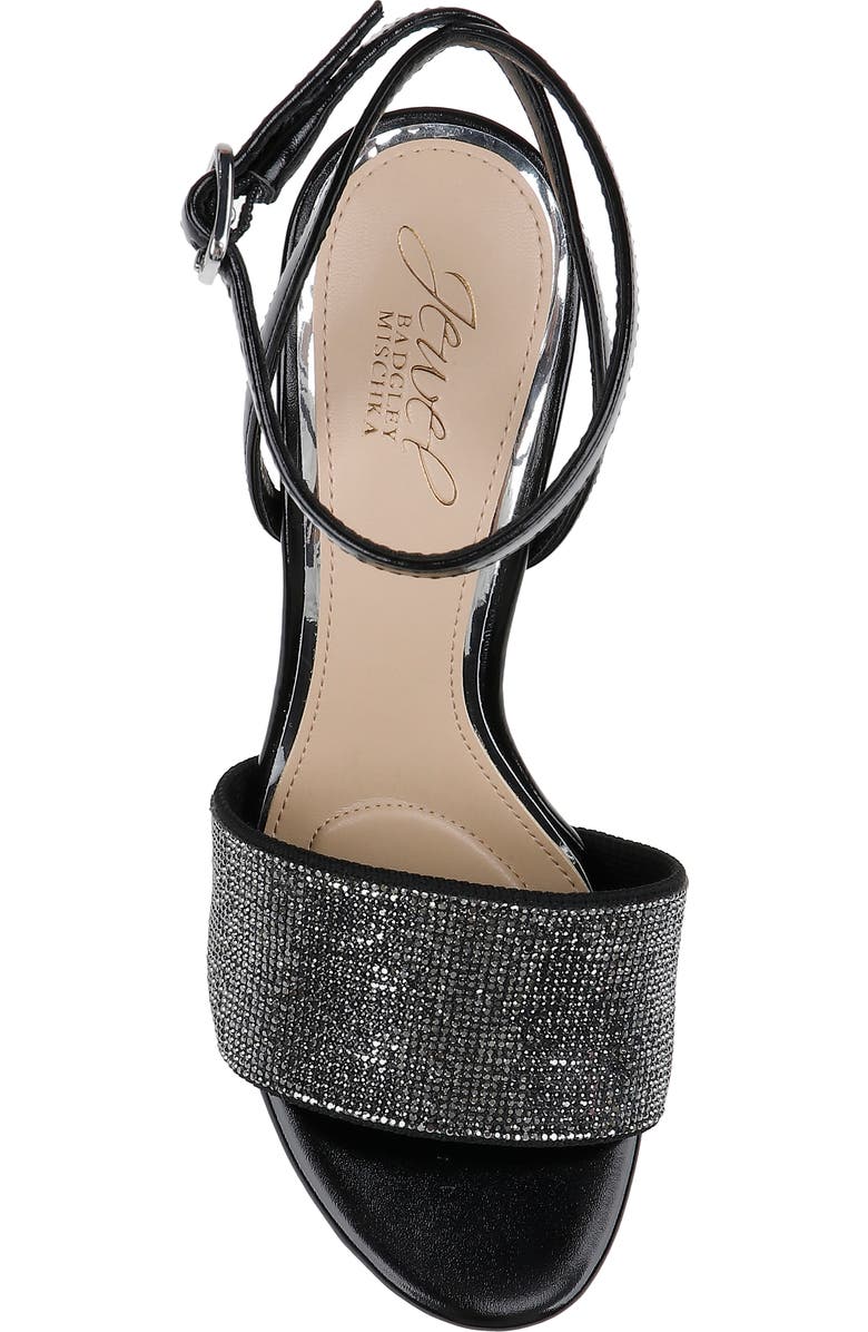 Jewel Badgley Mischka Hattie Ankle Strap Sandal, Alternate, color,