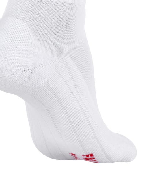 Falke Go2 High Ankle Golf Socks For Spiked Shoes In White