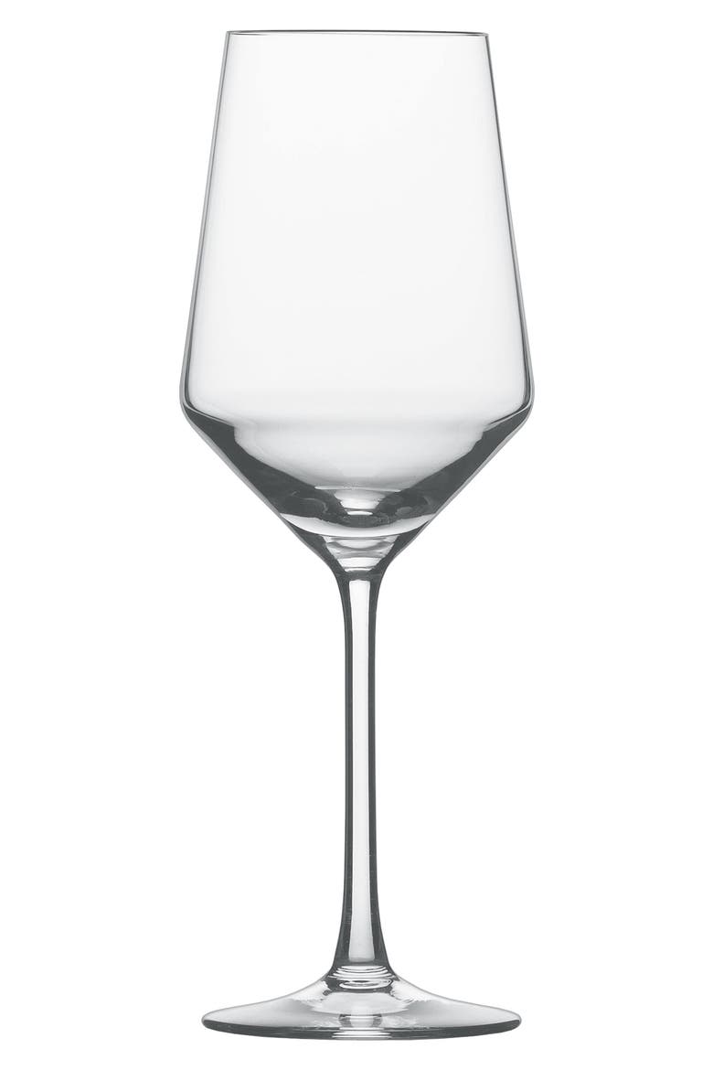 Pure Set of 6 Sauvignon Blanc Wine Glasses, Alternate, color, CLEAR