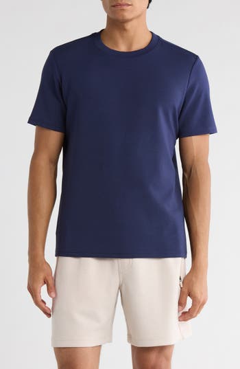 90 Degree By Reflex Carter Scuba T-shirt In Blue