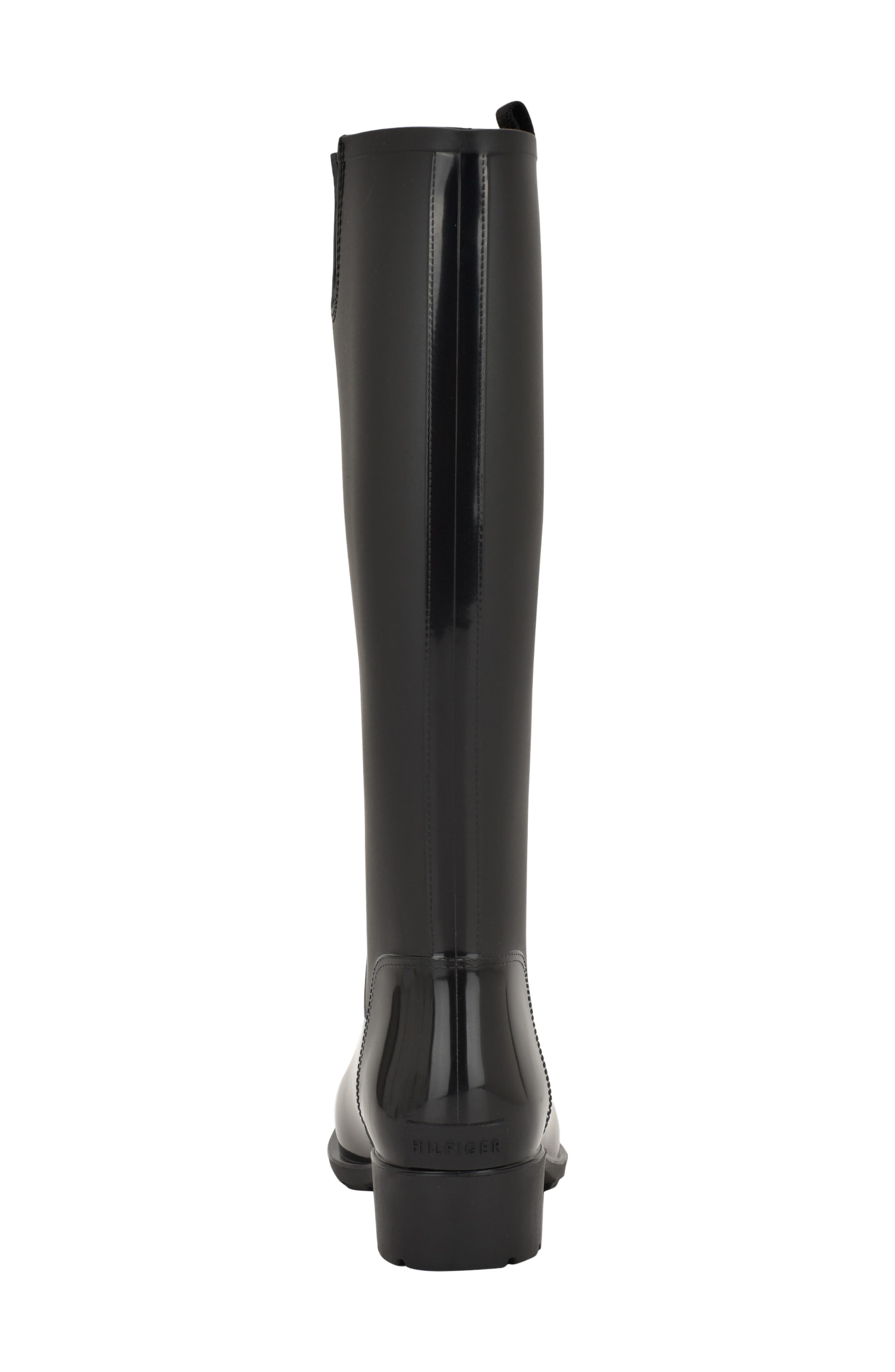 Tommy Hilfiger Karissa Rain Boot, Alternate, color, Black