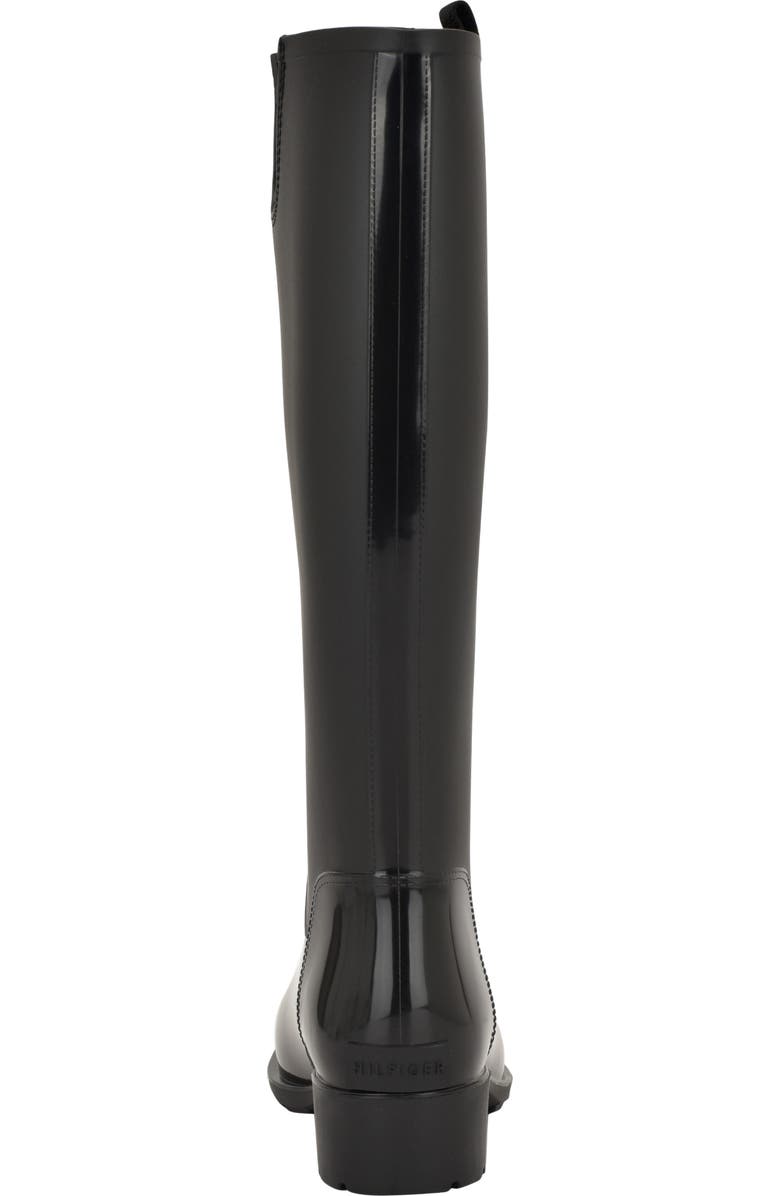 Tommy Hilfiger Karissa Rain Boot, Alternate, color, Black