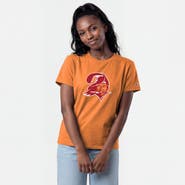 Champion Women's Champion Orange Tampa Bay Buccaneers Logo T-Shirt