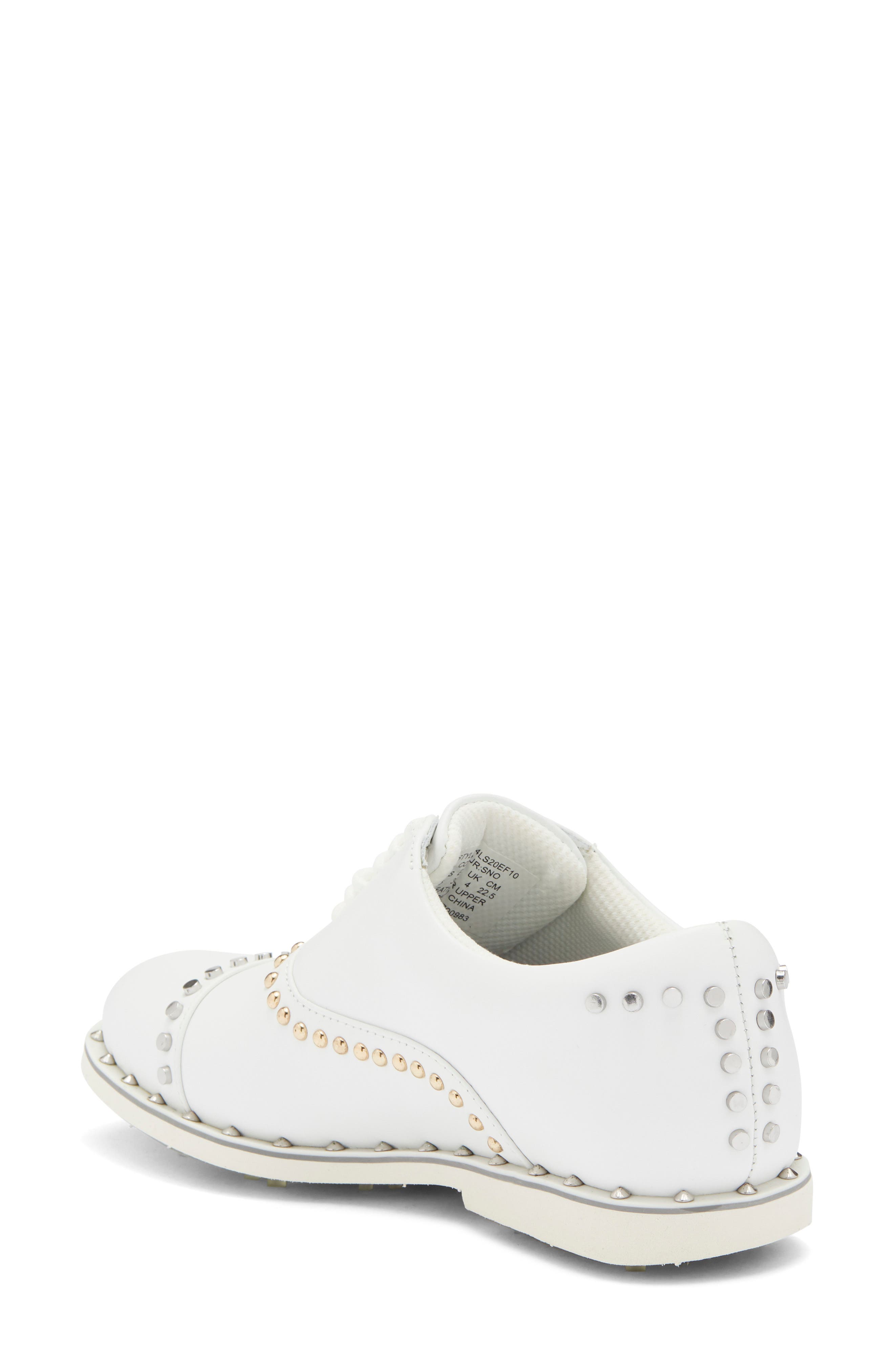 G/FORE Welt Studded Gallivanter Golf Shoe, Alternate, color, 