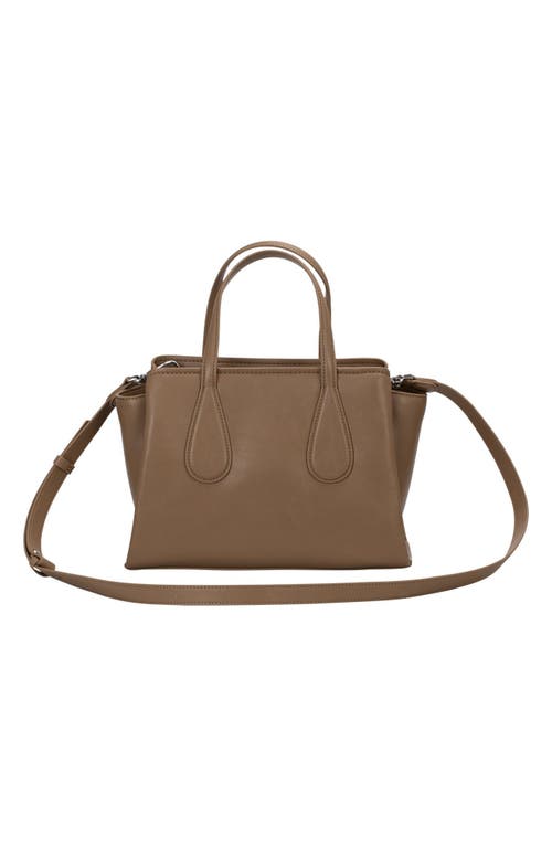 Hugo Boss Boss Small Liriel Faux Leather Tote In Brown