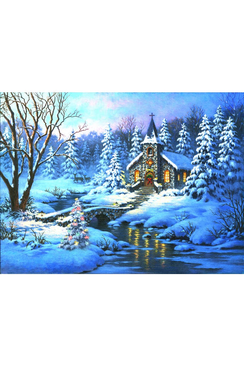 Twilight Christmas 1000 piece Jigsaw Puzzle for Adults, Alternate, color, Multicolor