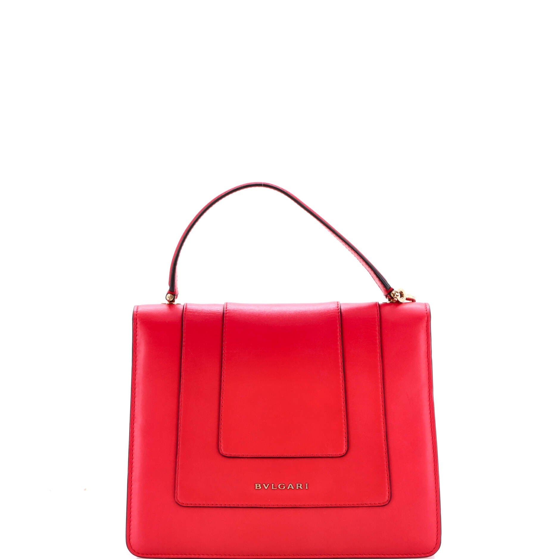Serpenti Forever Top Handle Bag Leather Medium, Alternate, color, Pink