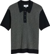 Wax London Turin Stripe Polo