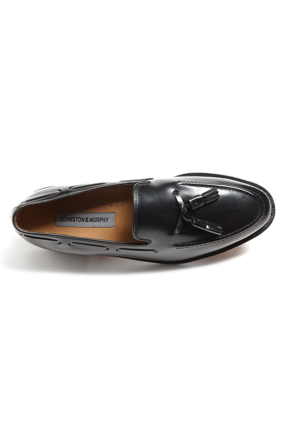 Johnston & Murphy 'Melton Tassel' Loafer, Alternate, color, 