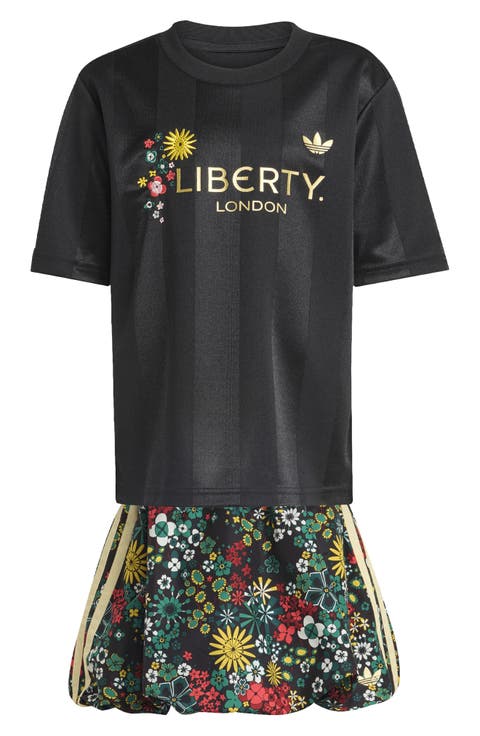 x Liberty London Kids
 Recycled Polyester Jersey 
Skirt Set (Toddler, Little Kid 
Big Kid)