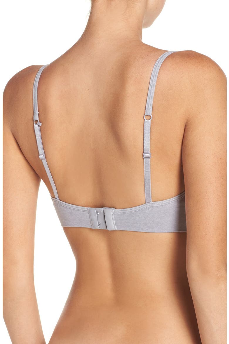 Seamless Bra, Alternate, color, GREY SLEET HEATHER