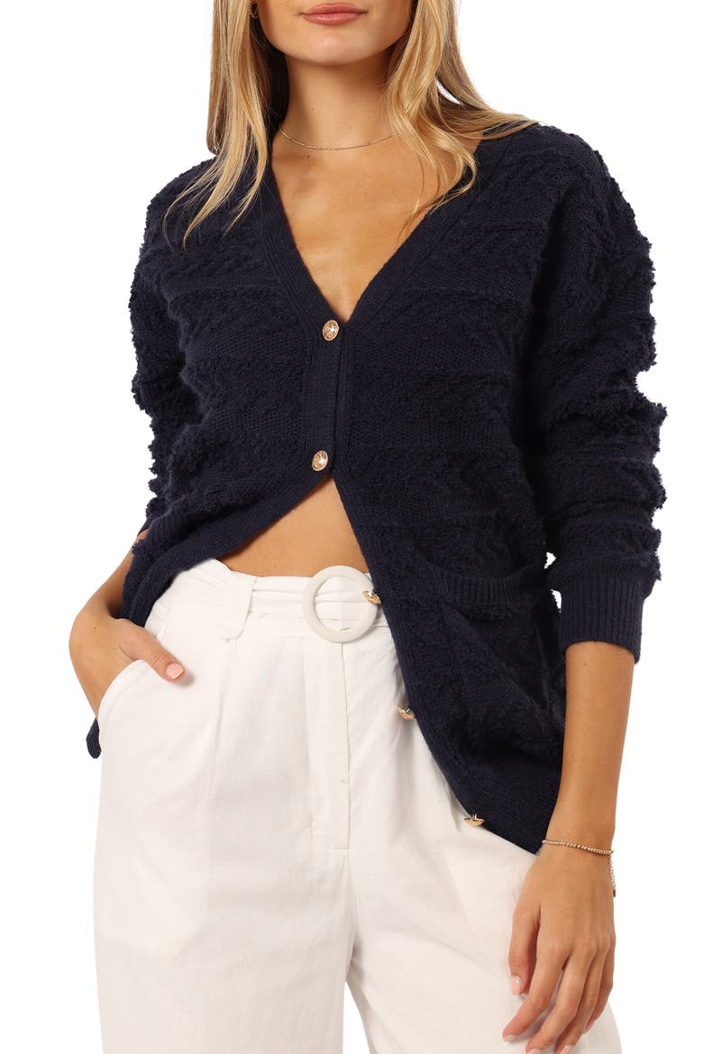 Zalina Cardigan, Main, color, NAVY