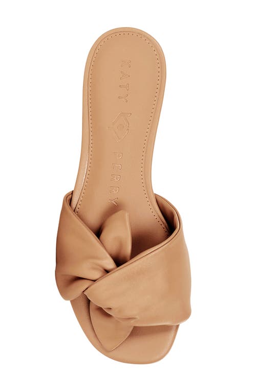 Katy Perry The Halie Bow Sandal In Caramel