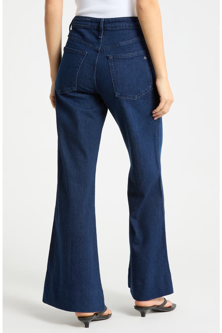 Miramar Faux Denim Wide Leg Pants, Alternate, color, REDTM