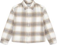 abercrombie kids Kids' Traditoinal Plaid Flannel Button-Up Shirt