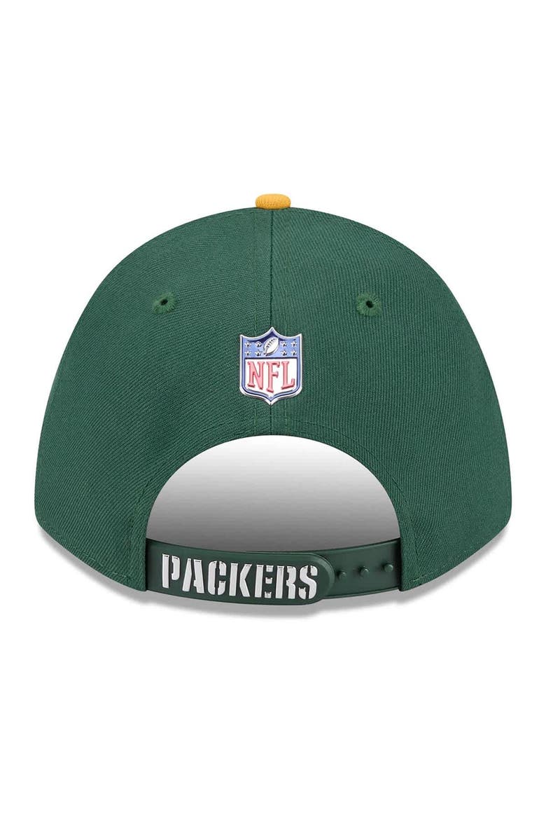 New Era Men's New Era  Green/Gold Green Bay Packers 2026 NFL Draft 9FORTY M-Crown Adjustable Hat, Alternate, color, Green