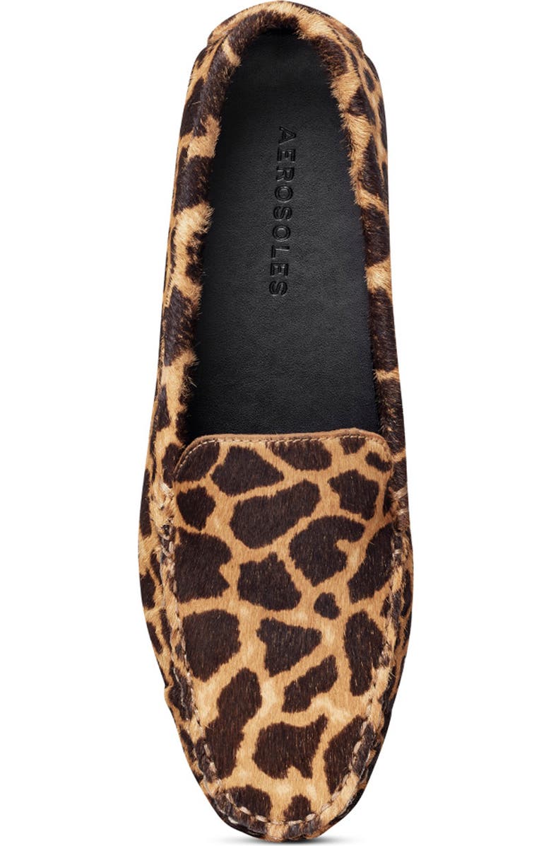 Aerosoles Wesley Genuine Calf Hair Loafer, Alternate, color, Giraffe Calf Hair