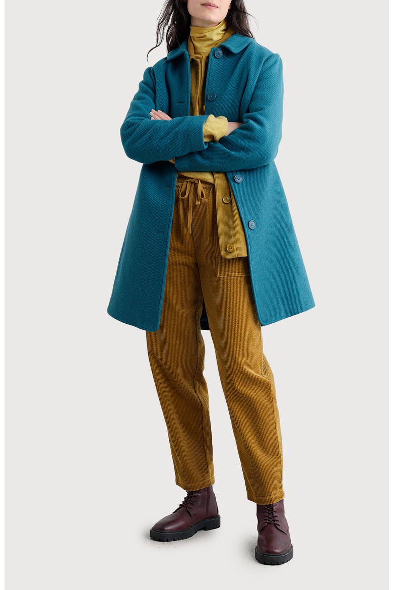 Wood Cabin Coat, Main, color, TEAL