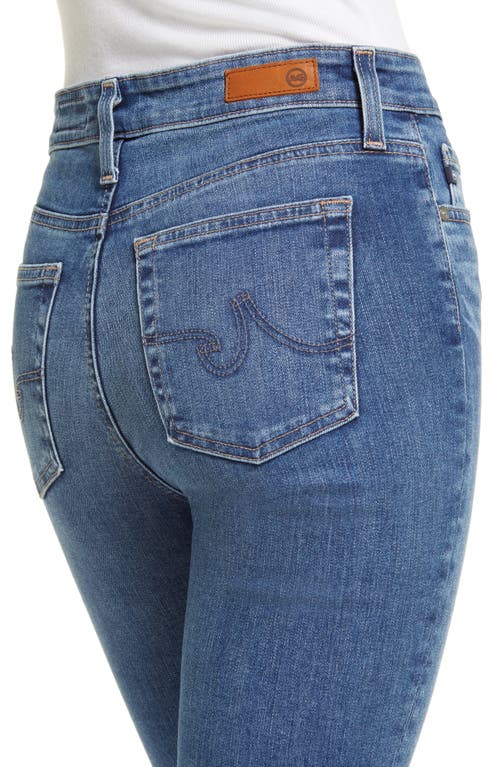 AG AG MARI HIGH WAIST ANKLE SLIM STRAIGHT LEG JEANS 