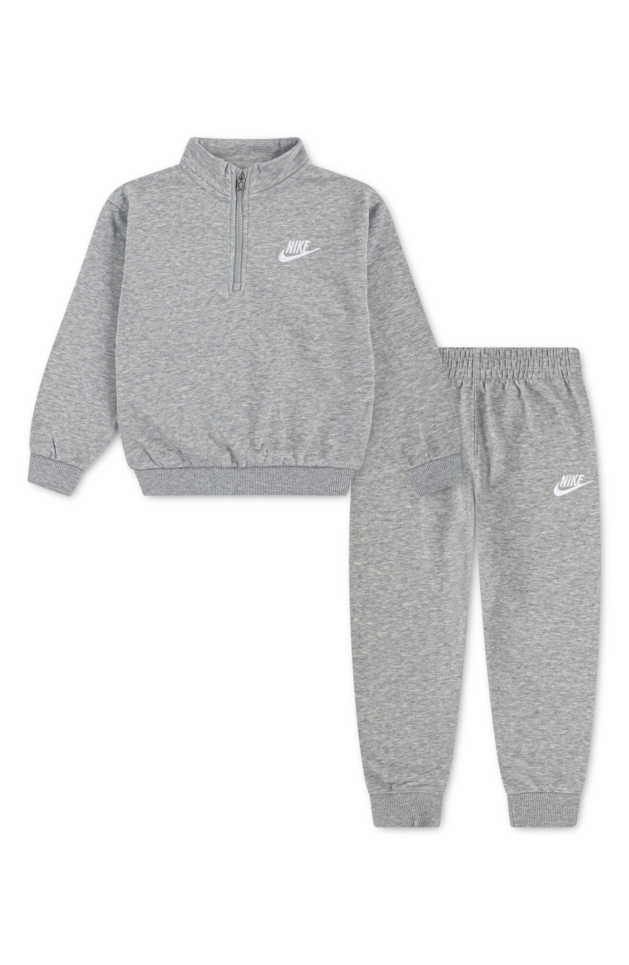 Kids' Club Quarter Zip Fleece Set