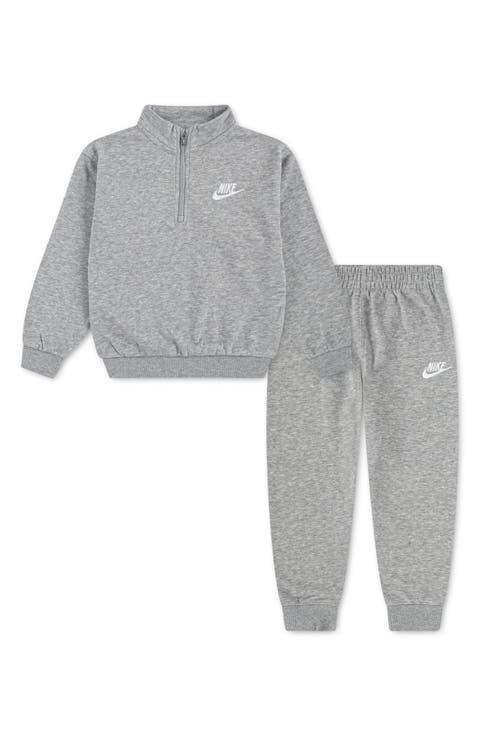 Kids' Club Quarter Zip Fleece Set