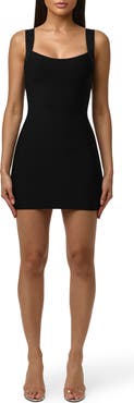 Naked Wardrobe Knit Sculpt Bandage Minidress