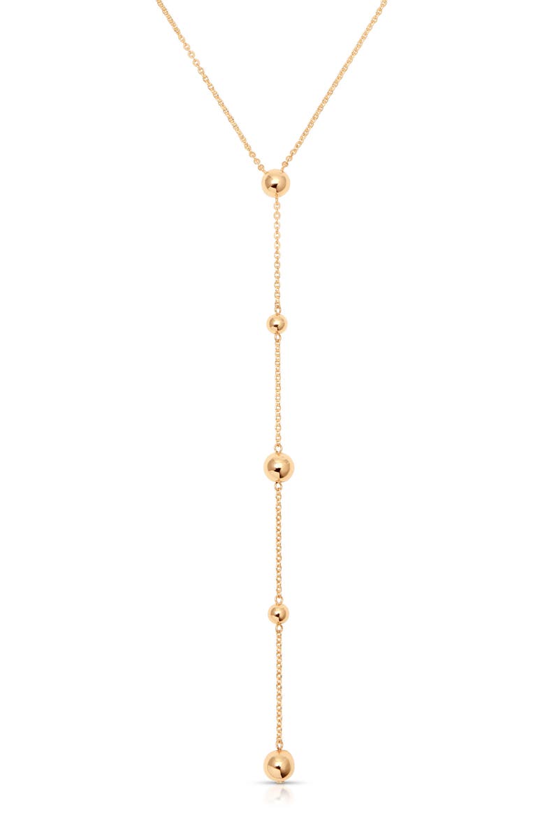 Pop the Bubbly Y-Necklace, Alternate, color, GOLD