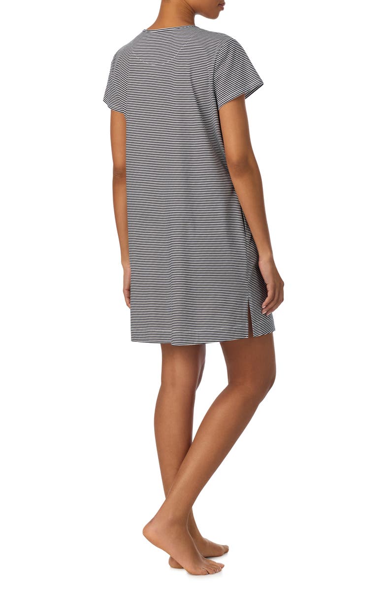Lauren Ralph Lauren Short Sleeve Cotton Nightgown, Alternate, color, 