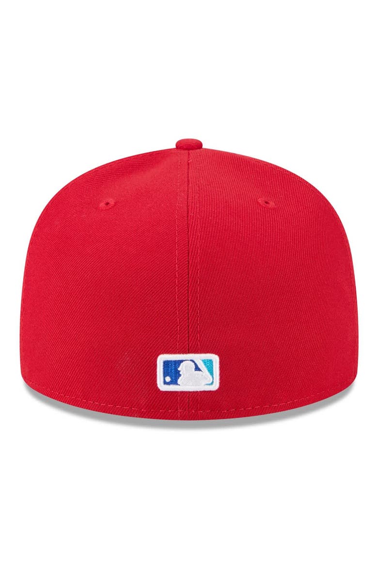 Men's New Era  Red Philadelphia Phillies 2025 Big League Chew 59FIFTY Fitted Hat, Alternate, color, Red