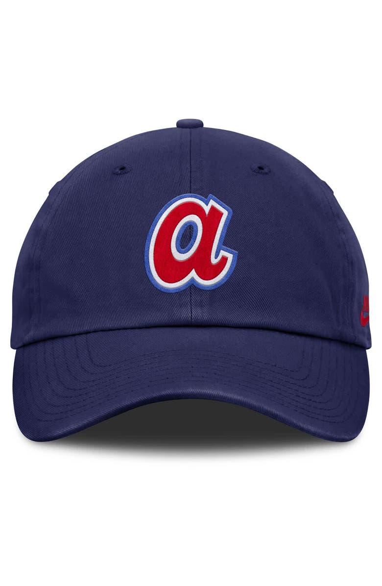 Nike Men's Nike Royal Atlanta Braves Club Adjustable Hat, Alternate, color,