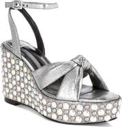 Rag & Co Moondot Wedge Sandal