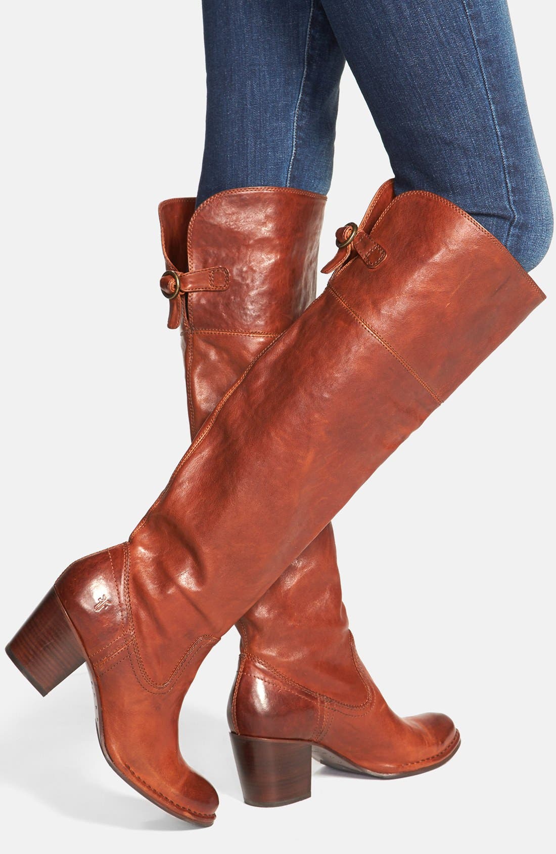 'Lucinda Slouch' Over the Knee Boot, Alternate, color, WHISKEY