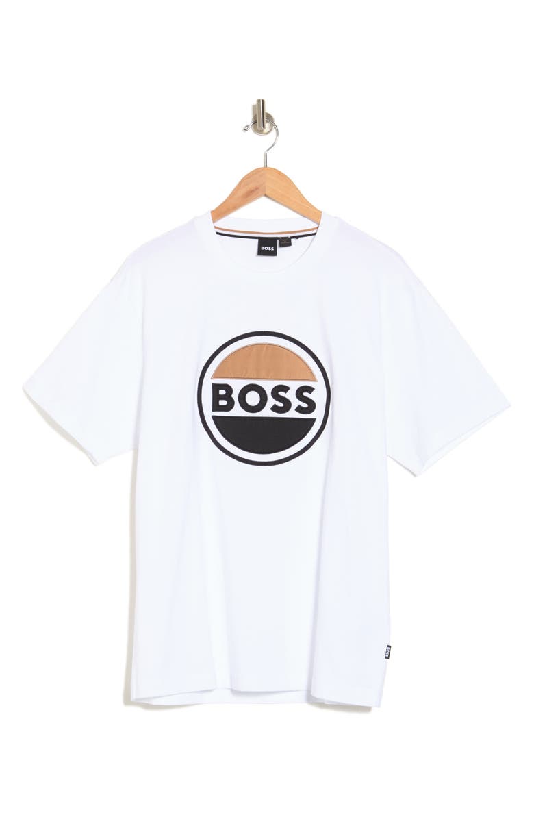 BOSS Tessin Logo Cotton T-Shirt, Alternate, color,