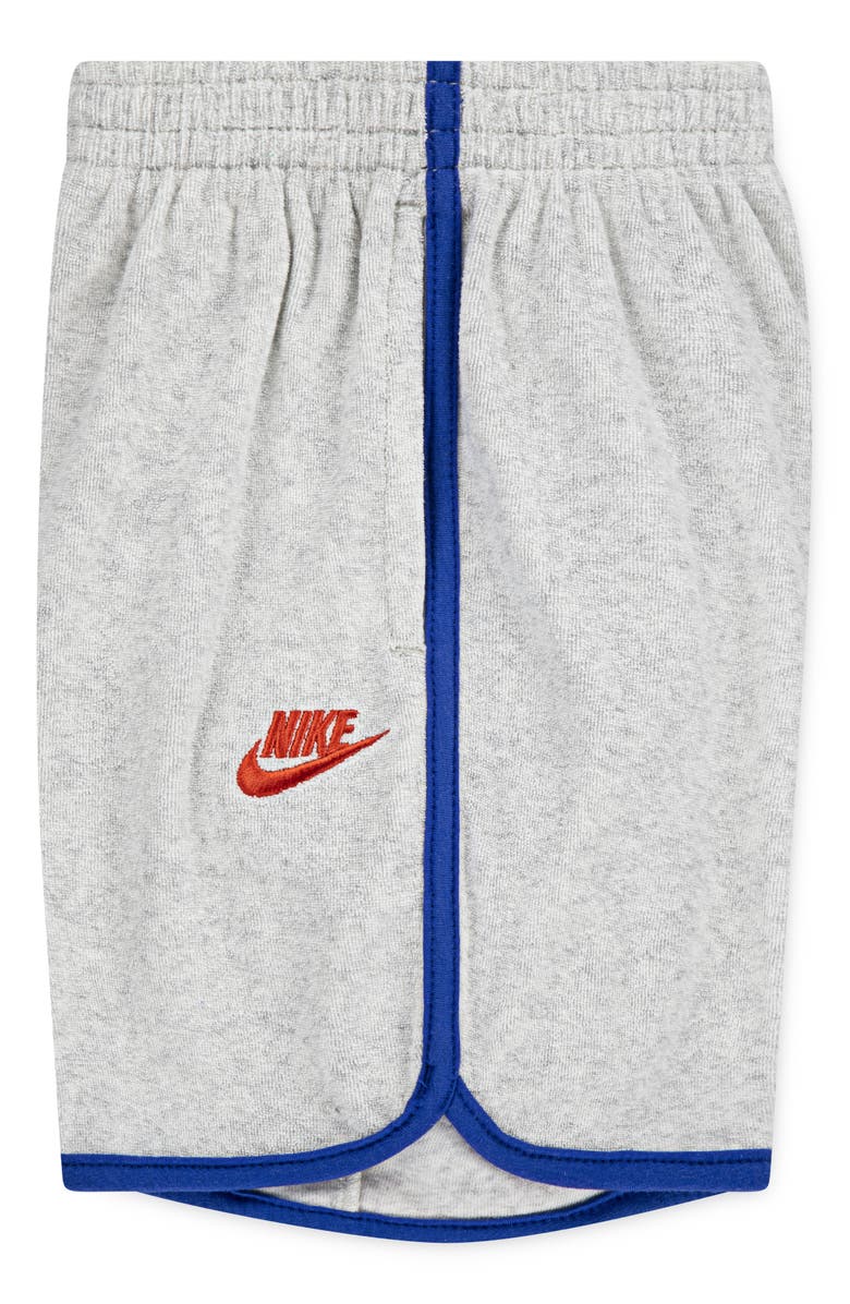 Nike Kids' Terry Activewear Shorts, Alternate, color, Birch Heather