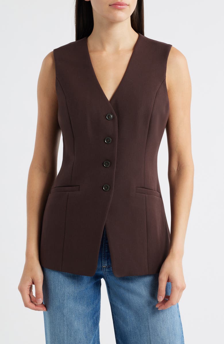 PAIGE Campanelli Vest, Main, color, Java