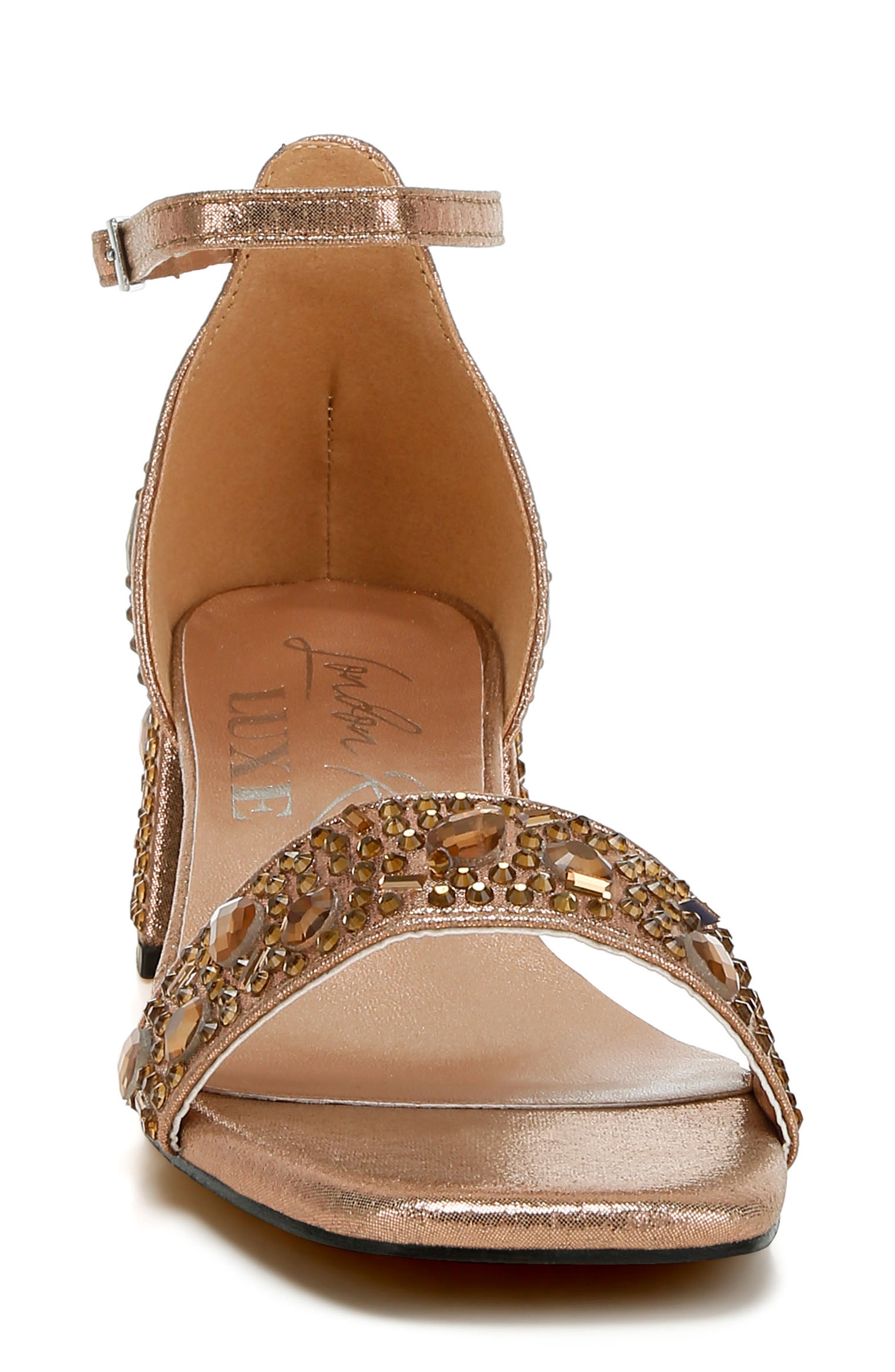 LONDON RAG Nocturnal Sandal, Alternate, color, Bronze