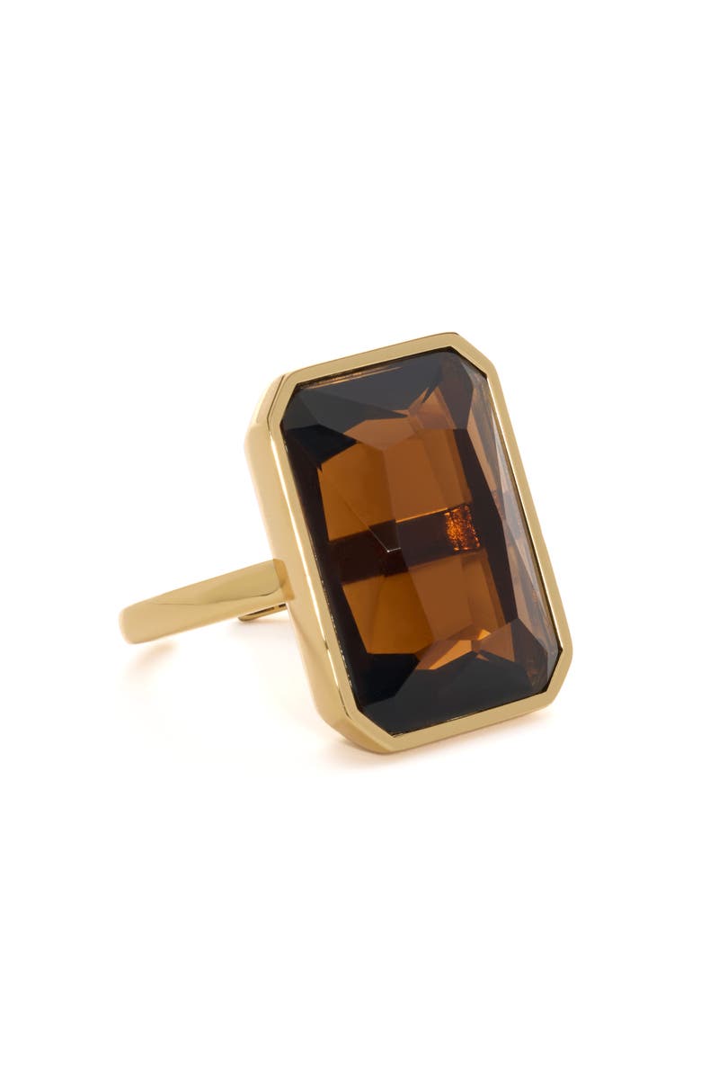 Ramy Brook Norika Glass Statement Ring, Alternate, color, Colorado Topaz