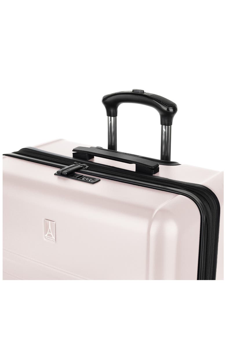 Rollmaster™ Lite 2 28-Inch Expandable Large Checked Hardside Spinner Suitcase, Alternate, color, SOFT PINK MATTE