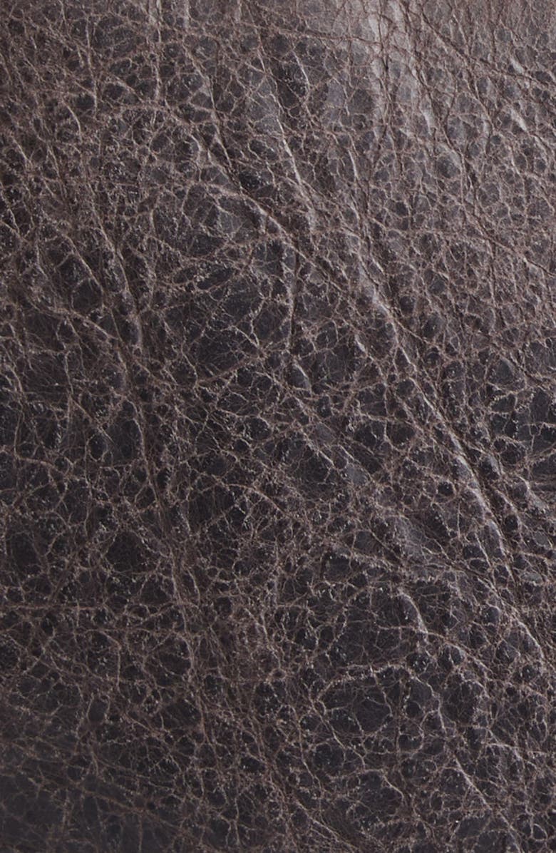 Rick Owens Sphinx Naska Genuine Shearling Moto Jacket, Alternate, color, Dark Dust