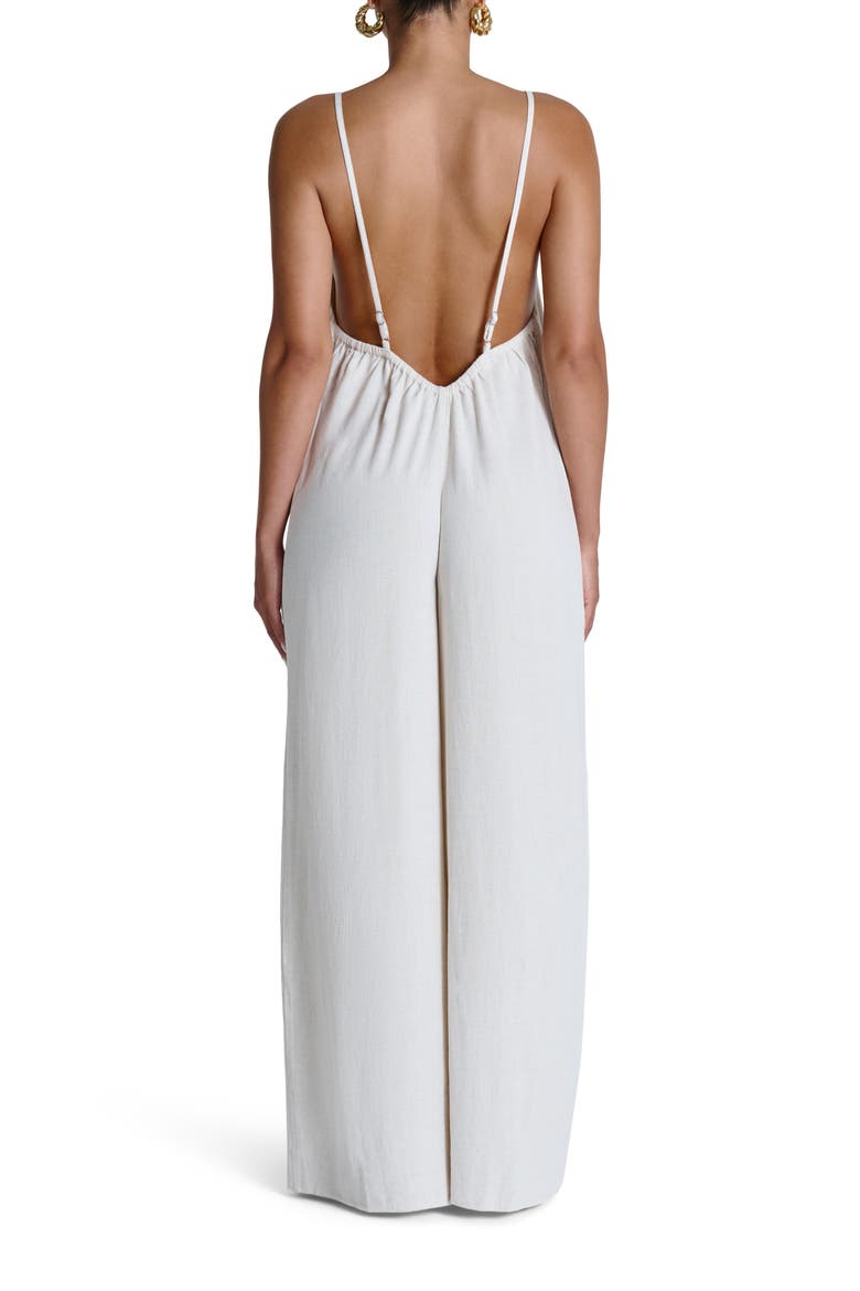 Wide Leg Jumpsuit, Alternate, color, CREAM