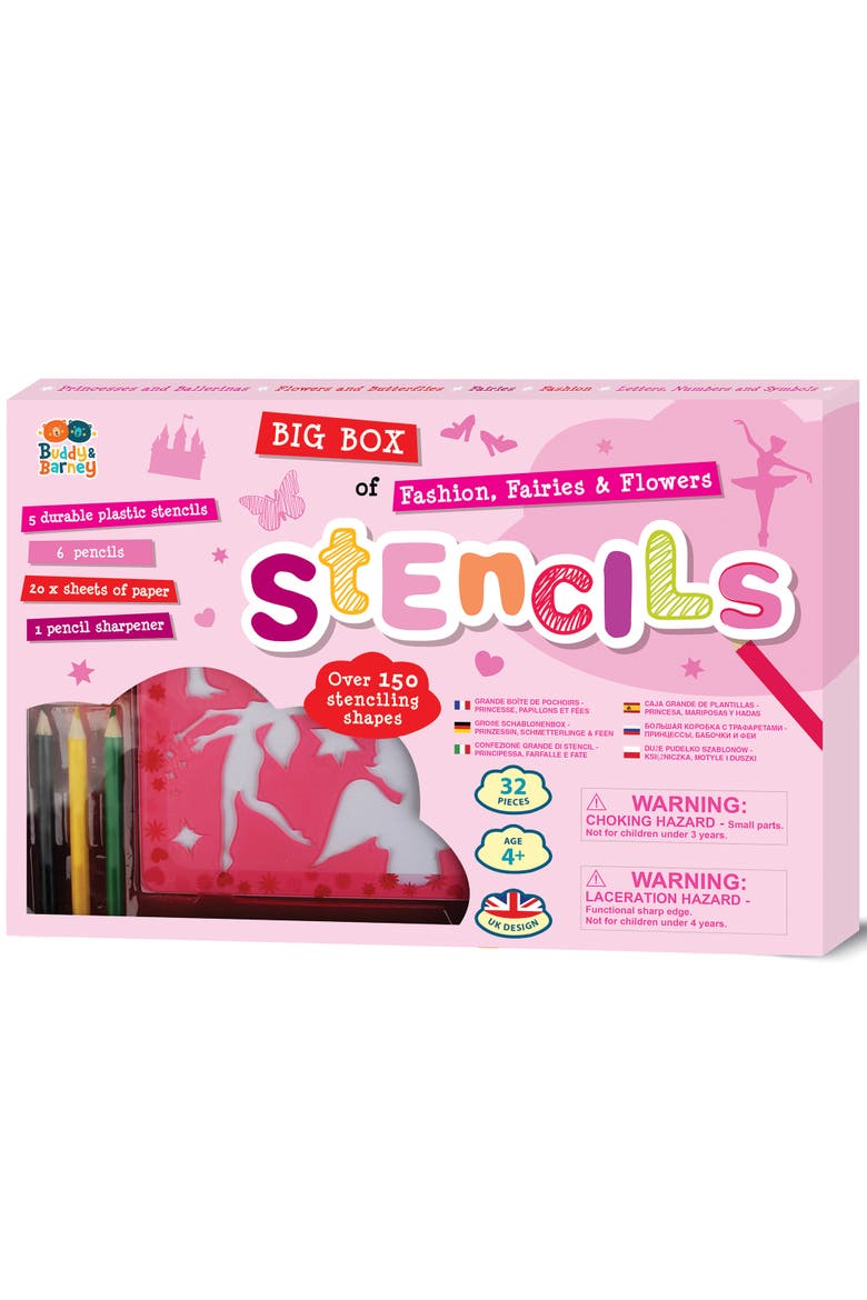 Big Box Of Stencils, Main, color, Multicolored