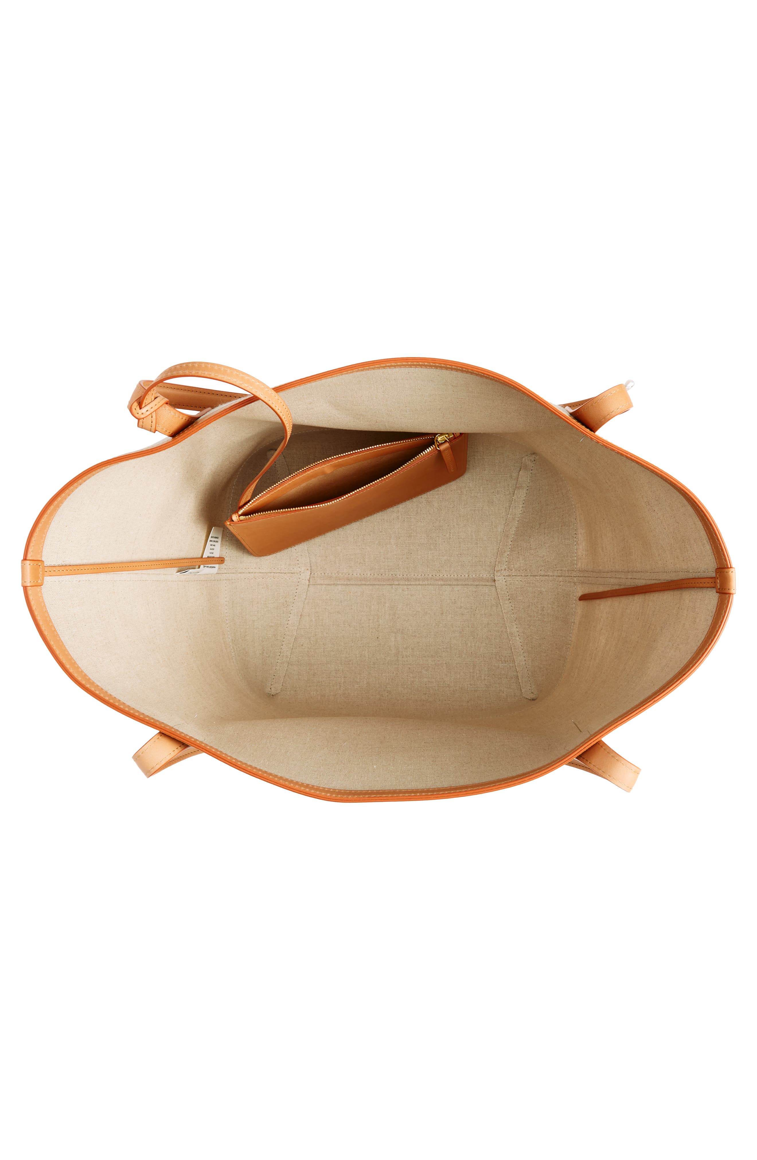 Mansur Gavriel Everyday Soft Canvas & Leather Tote, Alternate, color, 