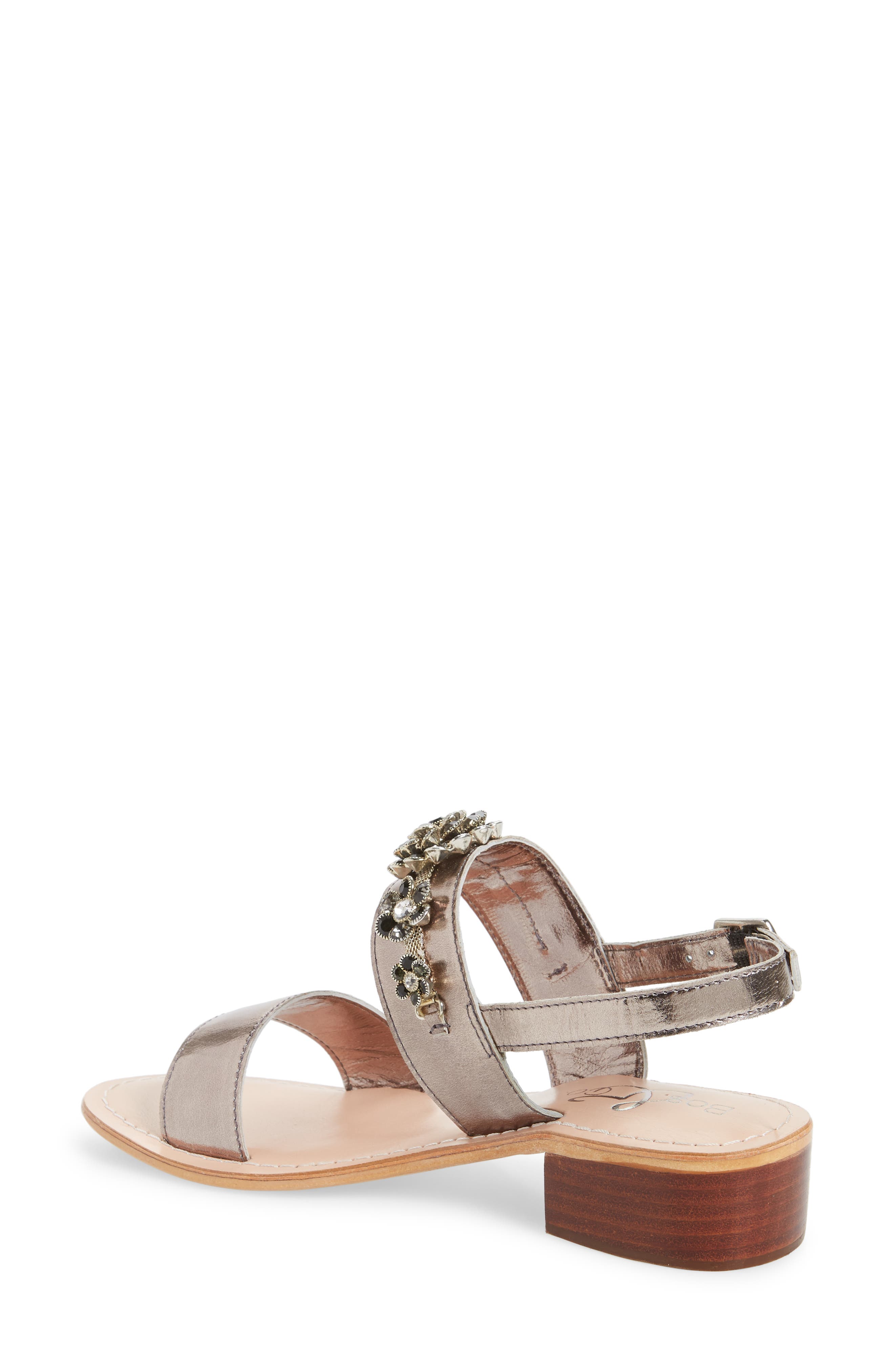 Bos. & Co. Wand Embellished Slingback Sandal, Alternate, color, 