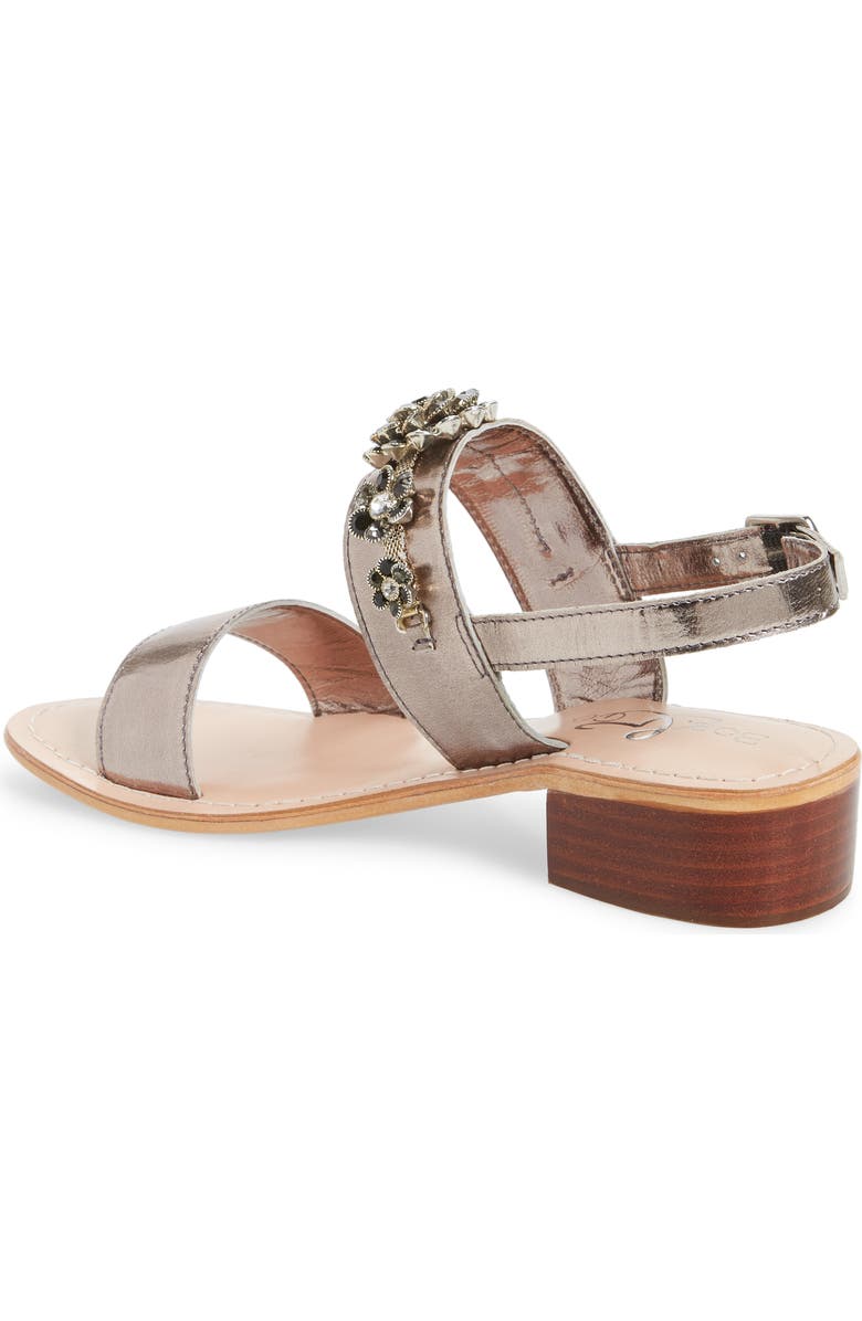 Bos. & Co. Wand Embellished Slingback Sandal, Alternate, color,