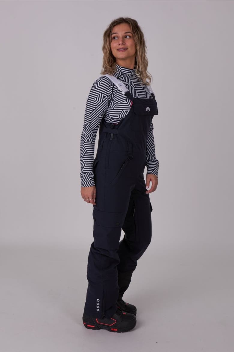 Yeh Girl Bib Pant - Black, Alternate, color, Black