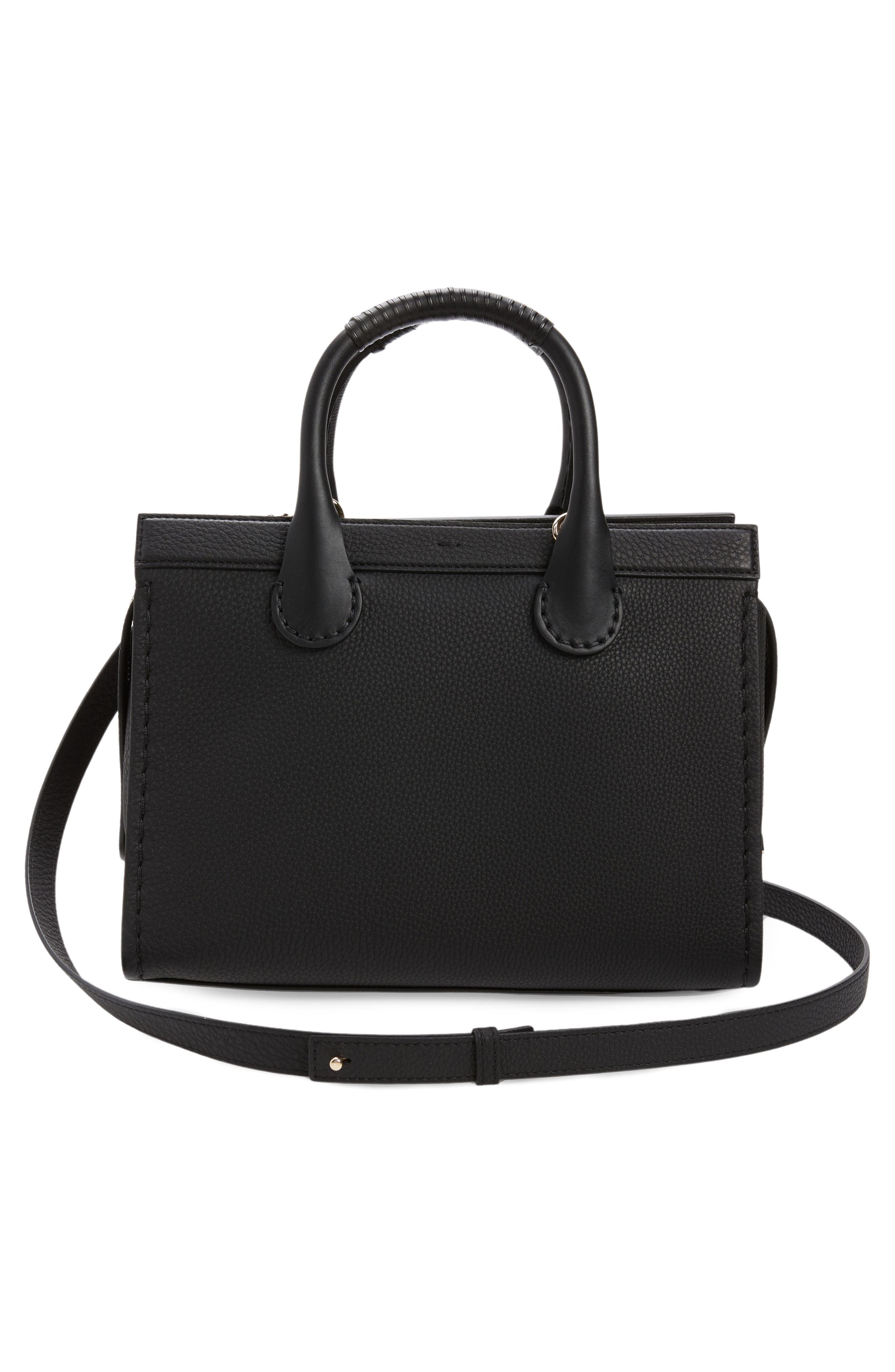 Chloé Medium Edith Leather Tote, Alternate, color, 