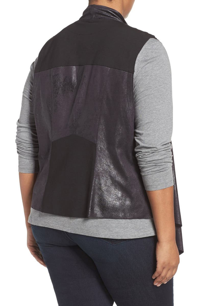 Tart Hudsen Shimmer Faux Suede Vest, Alternate, color, 